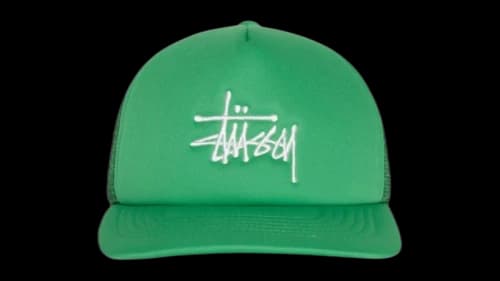 Stussy Big Basic Trucker Cap Shamrock