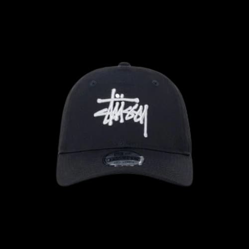 Stussy New Era 9Twenty Basic Strapback Black