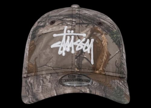 Stussy New Era 9Twenty Basic Strapback Real Tree Edge