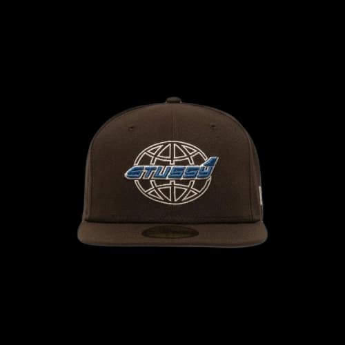 Stussy x New Era 59Fifty Airplane 'Brown'