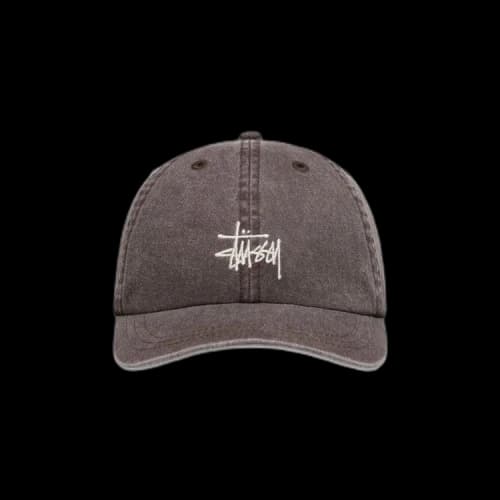 Stussy Low Pro Basic Washed Strapback 'Mocha'