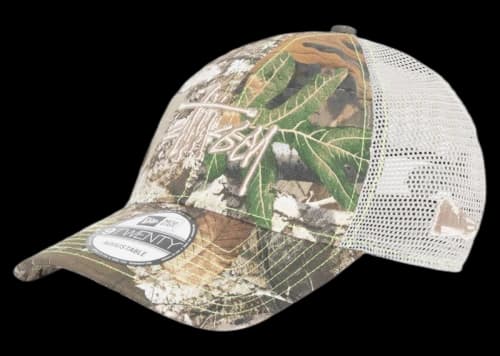 Stussy New Era 9Twenty Basic Trucker Real Tree Edge