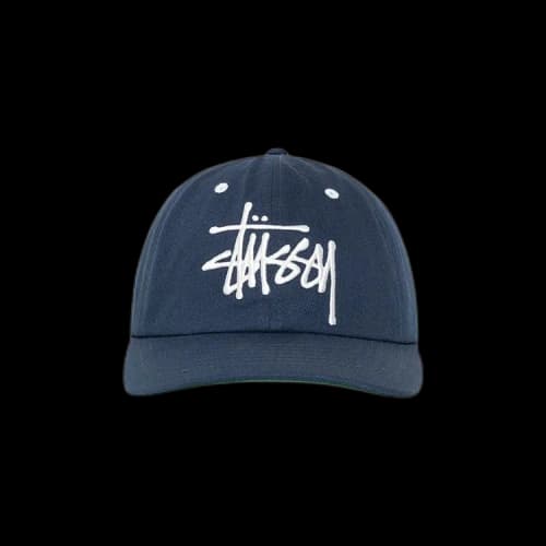 Stussy Low Profile Big Basic Snapback Navy