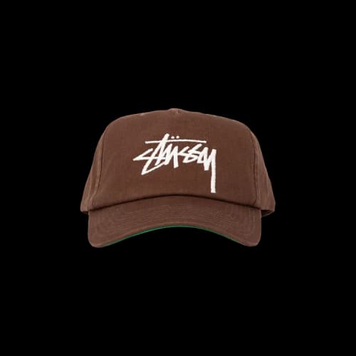 Stussy Big Stock Mid Depth Hat 'Chocolate'