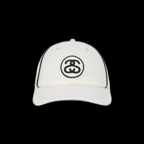Stussy Low Profile Contrast Piping Snapback Bone