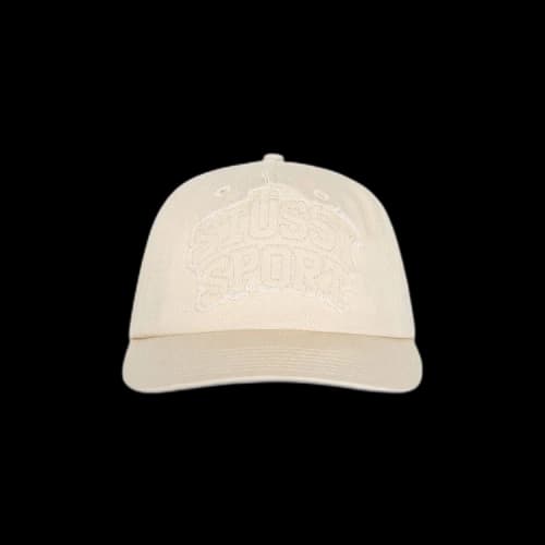Stussy Mid-Depth Sport Patch Snapback Sand