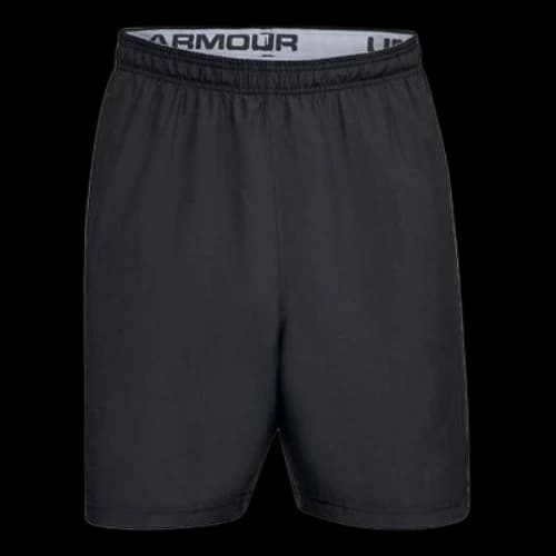Under Armour Woven Graphic Wordmark Shorts 'Black'