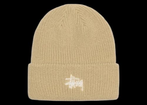 Stussy Cuff Stock Beanie Beach Sand