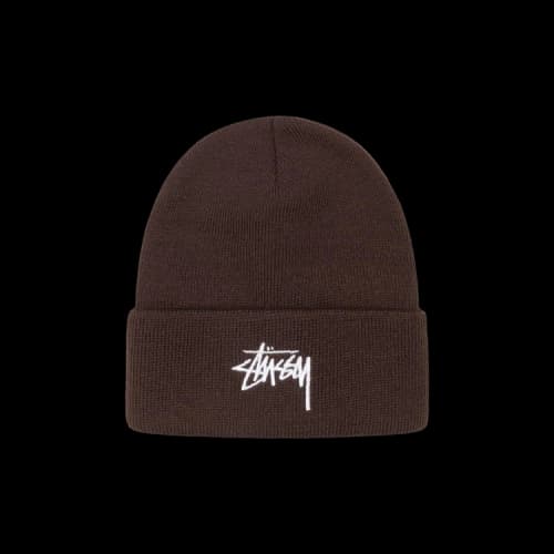 Stussy Stock Cuff Beanie 'Cocoa'