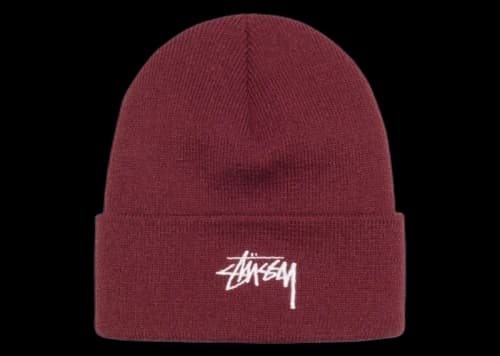 Stussy Cuff Stock Beanie Coffee