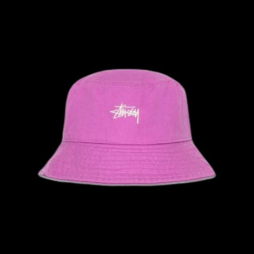 Stussy Stock Bucket Hat 'Purple'