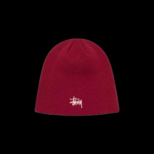 Stussy Basic Skullcap Wine