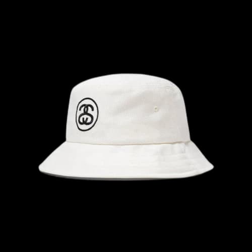 Stussy SS Link Deep Bucket Hat 'White'
