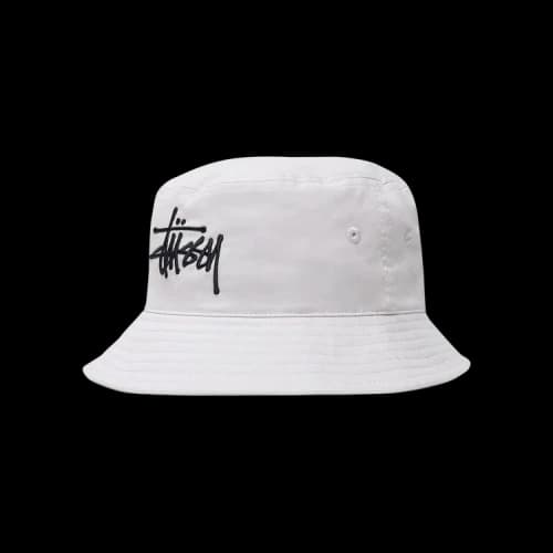 Stussy Brushed Big Basic Bucket Hat 'Bone'