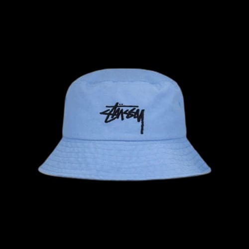 Stussy Big Stock Bucket Hat 'Baby Blue'