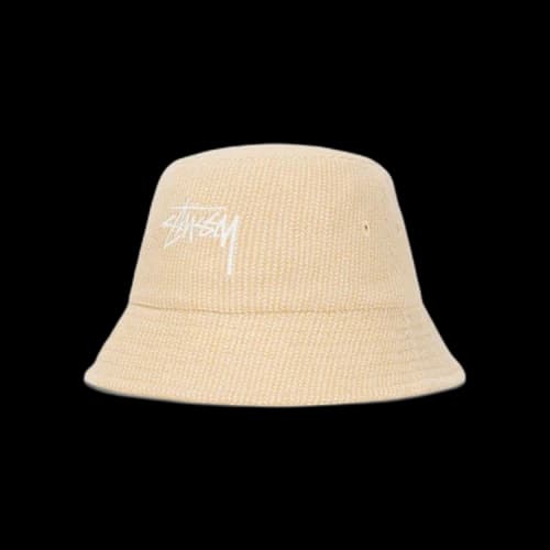 Stussy Zig Zag Stock Bucket Hat 'Gold'