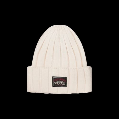 Stussy Workwear Cuff Beanie 'Bone'