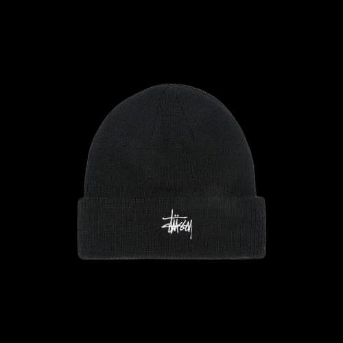 Stussy Basic Cuff Beanie 'Black'