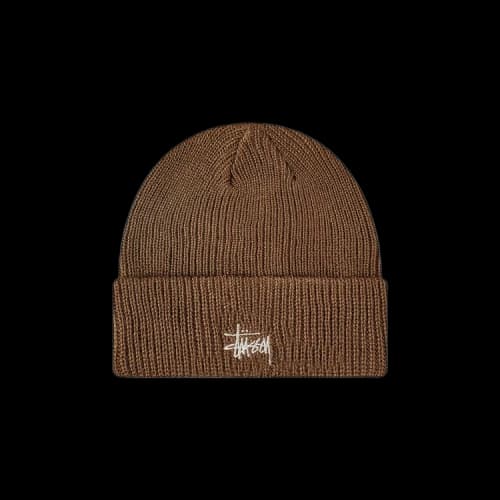 Stussy Basic Cuff Beanie 'Brown'