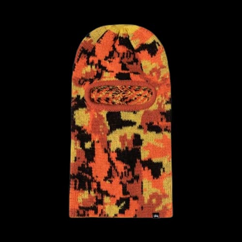 Stussy Camo Balaclava 'Orange'