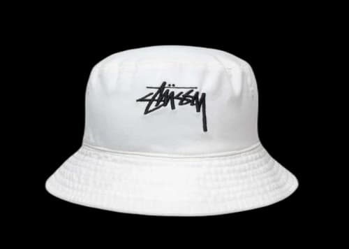 Stussy Big Stock Bucket Hat Natural