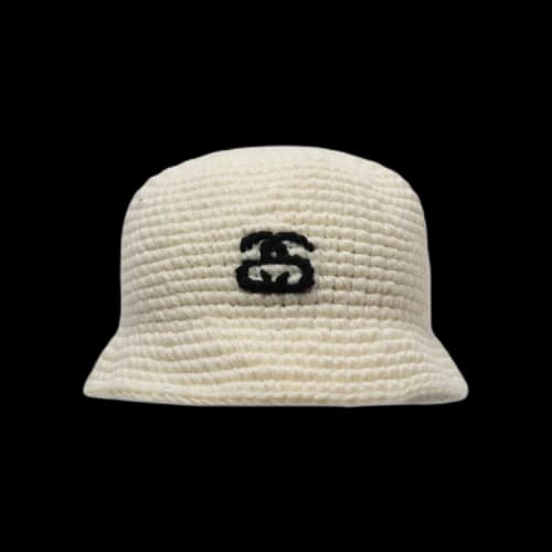 Stussy SS Link Knit Bucket Hat 'Bone'