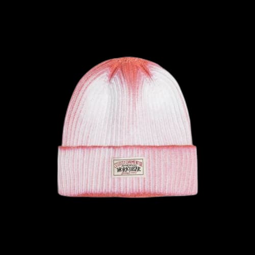 Stussy Workgear Spray Cuff Beanie 'Orange'