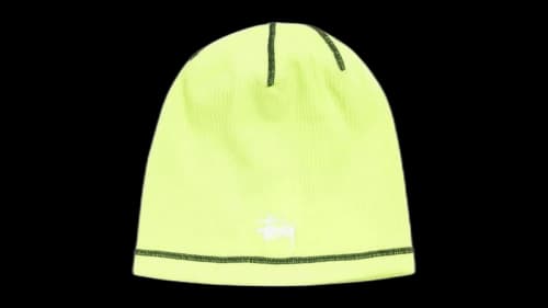 Stussy Waffle Skullcap Lime