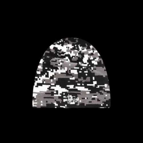 Stussy Basic Digi Camo Skullcap 'Grey'