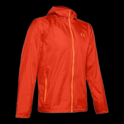 Under Armour Forefront Rain Training Sports Jacket Red