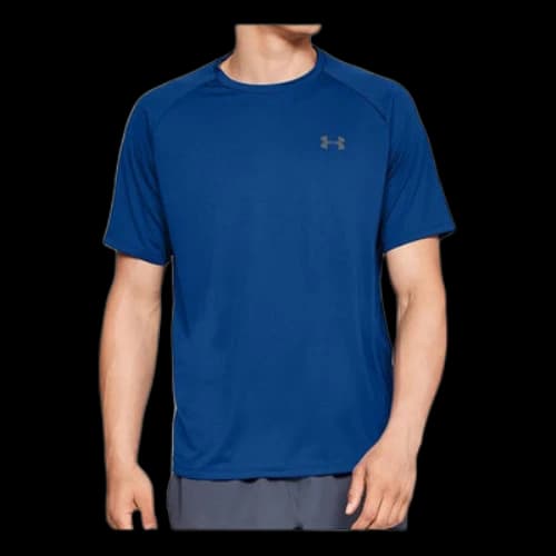 Under Armour Tech 2.0 Short Sleeve Sports Tops Blue