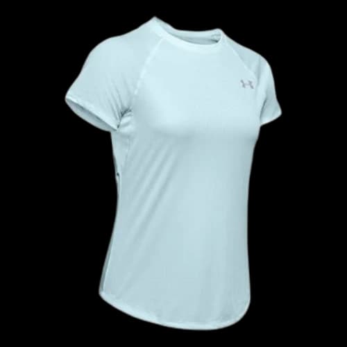 Under Armour Running Sports Short Sleeve Blue (Women's)