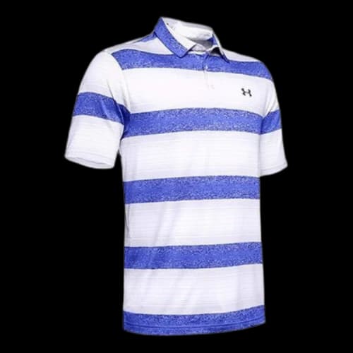 Under Armour Playoff 2.0 Polo Shirt 'White Blue'