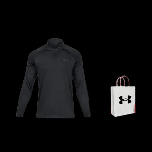 Under Armour Tech 2.0 1/2 Zip Men's Training Sweatshirt 'Black'
