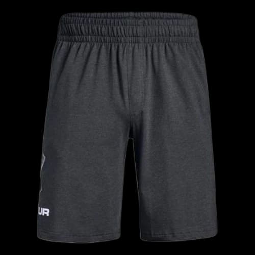 Under Armour Sportstyle Cotton Graphic Shorts 'Grey'