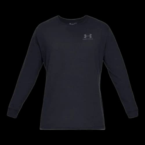 Under Armour Sportstyle Left Chest Long Sleeve T-shirt 'Black'
