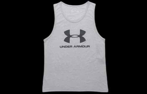 Under Armour Training Graphics Tank Tops 'Steel Grey'