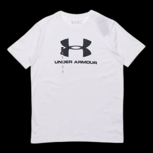 Under Armour UA SPORTSTYLE LOGO Tee White