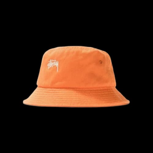 Stussy Stock Bucket Hat 'Coral'