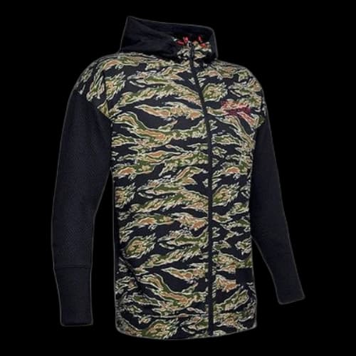 Under Armour Pursuit Series Woven Sports Jacket Black Green