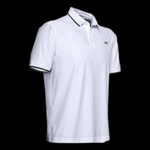 Under Armour Playoff Pique Polo Shirt 'White'
