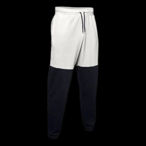 Under Armour Overtime Pique Fleece Pants 'White Black'