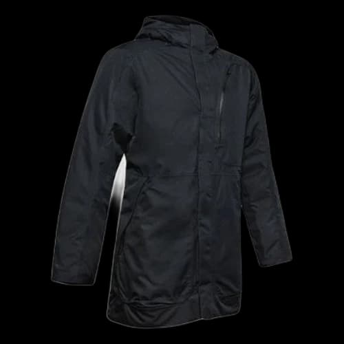 Under Armour Project Rock Unstoppable Waterproof Down Parka 'Black'