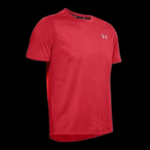 Under Armour Swyft Running Sports Short Sleeve Red