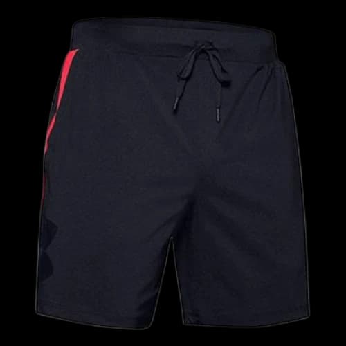 Under Armour Qualifier Speedpocket Branded 7'' Shorts 'Black'