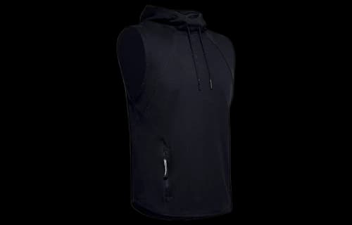 Under Armour SC30 Sleeveless Hoodie 'Black'