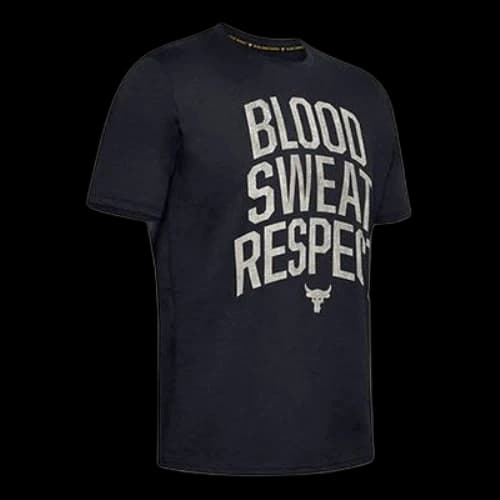 Under Armour Project Rock BSR Short Sleeve Black