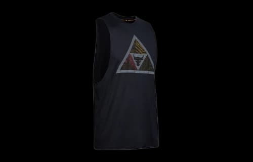 Under Armour Project Rock Mana Tank Top 'Black'