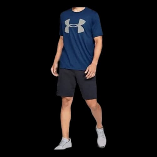 Under Armour Big Logo Reflective Short Sleeve USA Blue