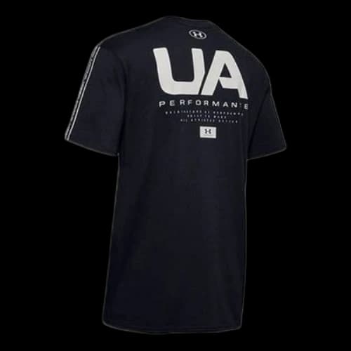 Under Armour Performance Series Training Sports Short Sleeve Black